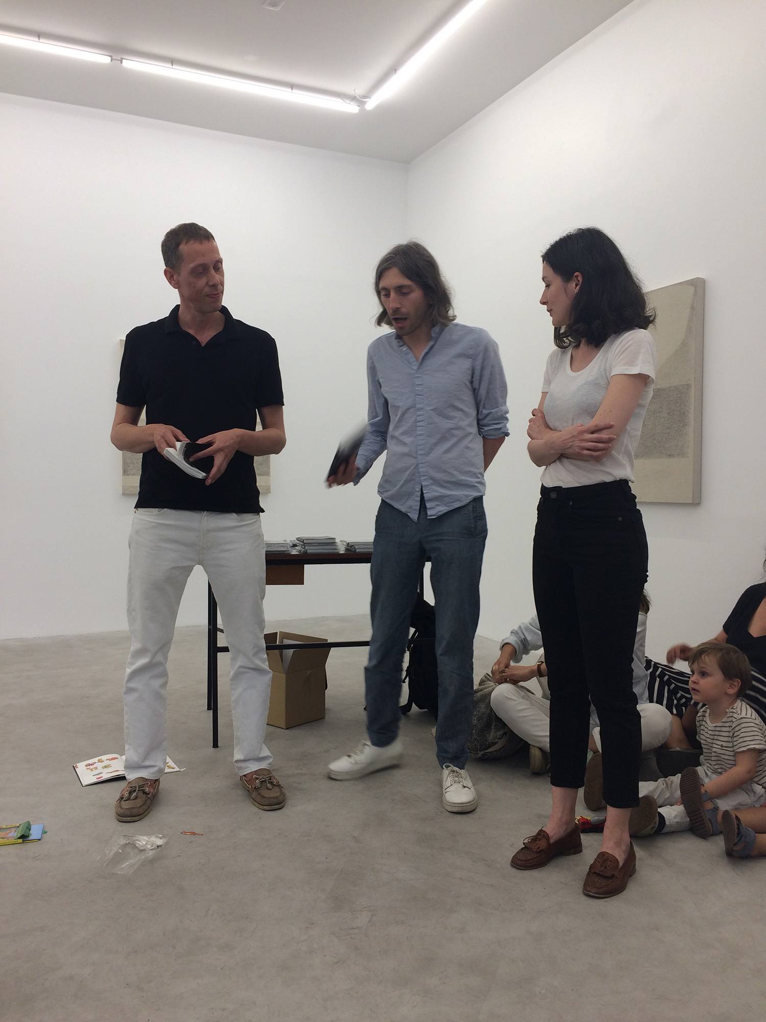  - LE LARGE _ Julie Beaufils. Book Launch & Readings at Balice Hertling