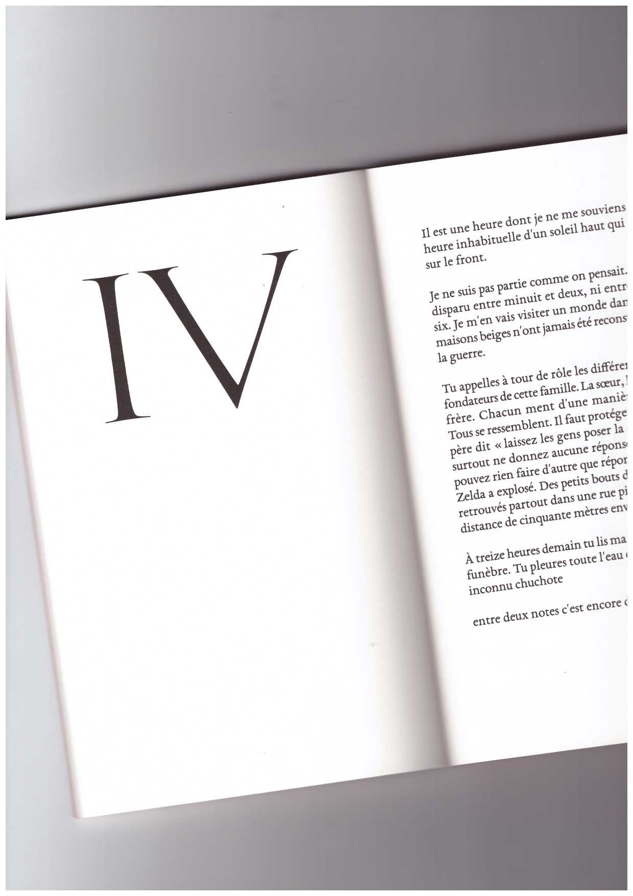  - Booklaunch / lecture : Oraison funèbre pour Zelda1990