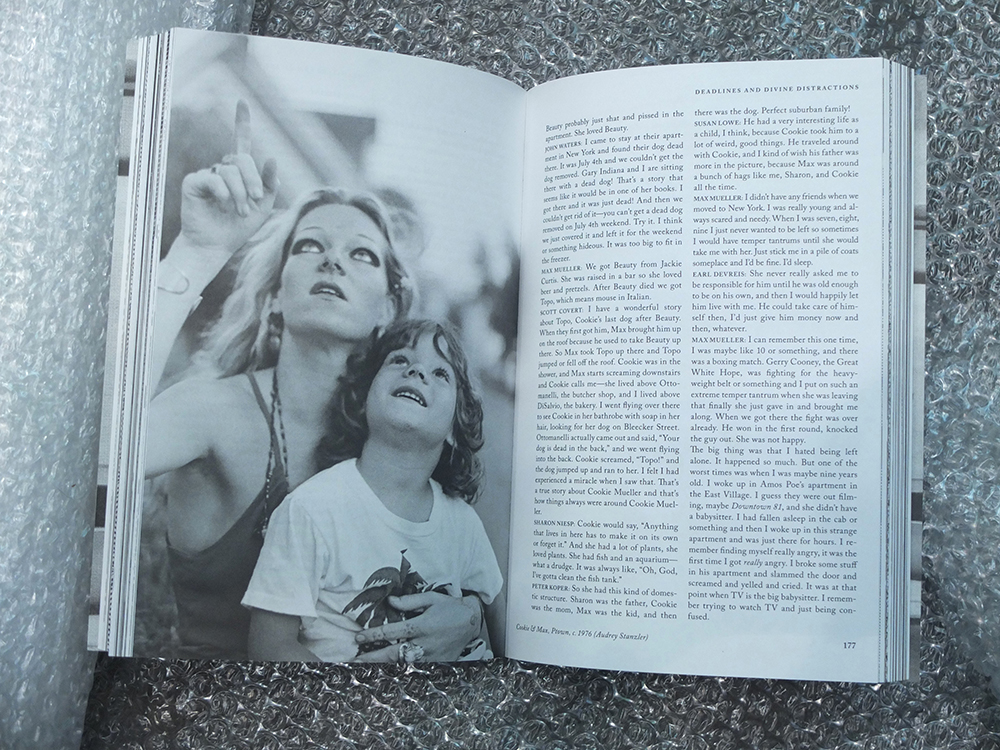 GRIFFIN, Chloé - Edgewise. A picture of Cookie Mueller