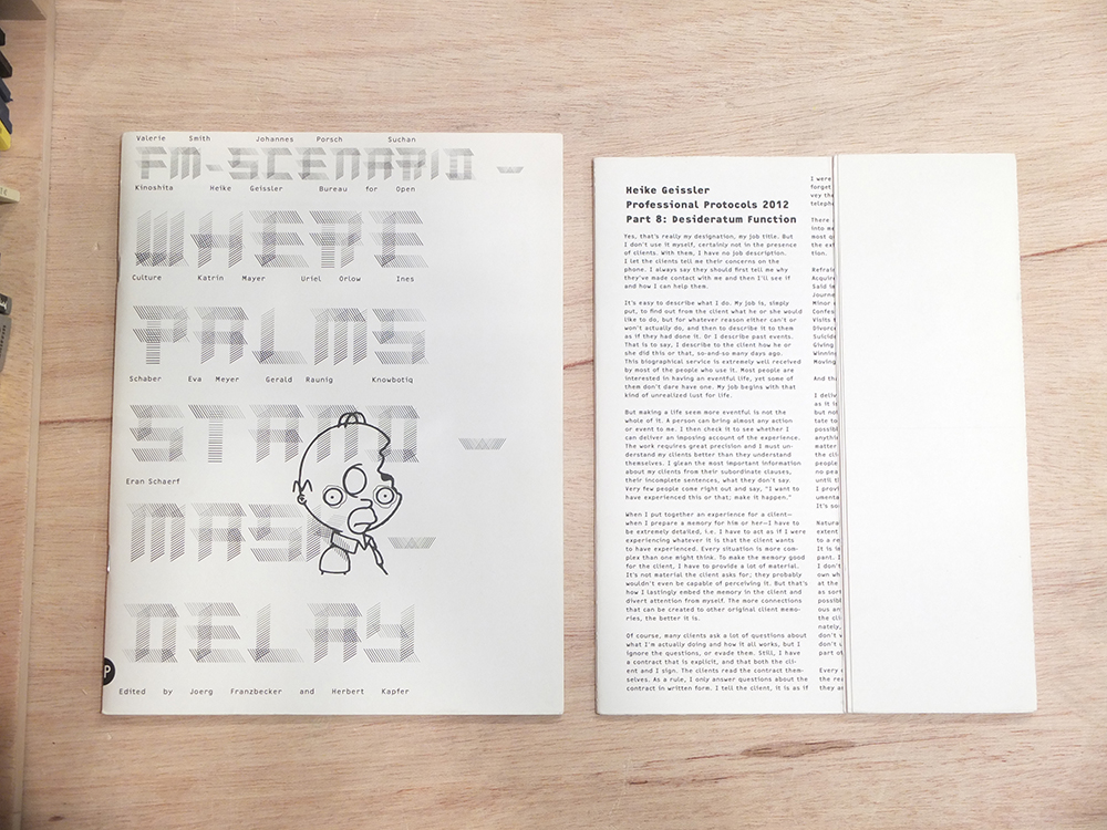 SCHAERF, Eran - Frequency-Modulated Scenario