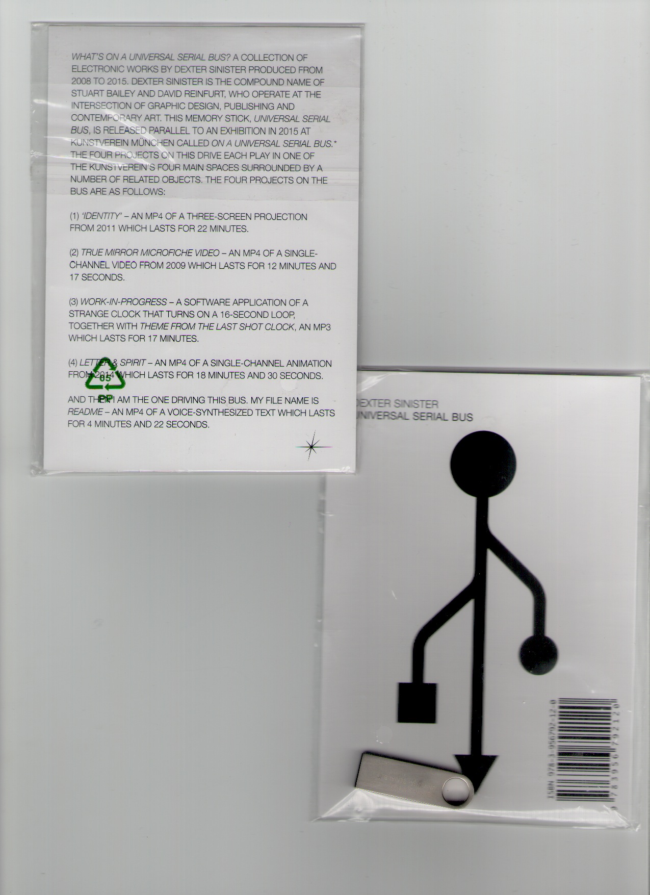 DEXTER SINISTER - Universal Serial Bus [USB key]