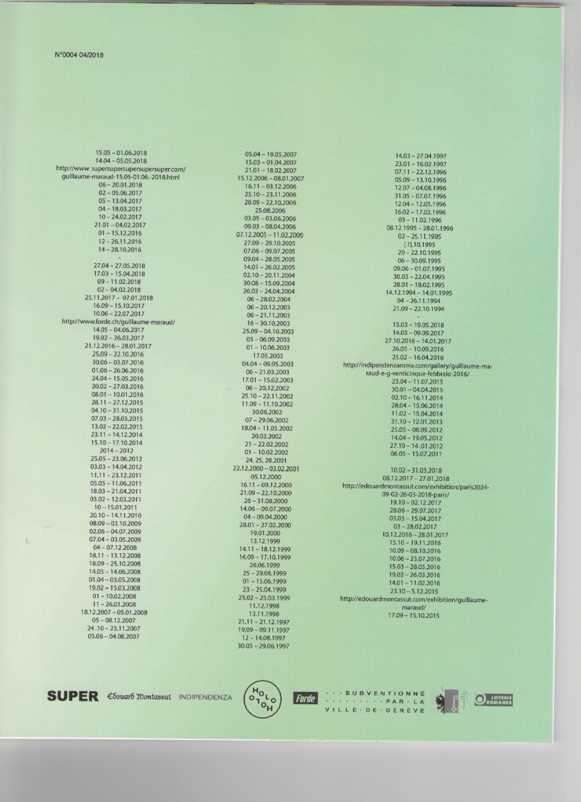 MARAUD, Guillaume  - Version n°0004, 04/2018