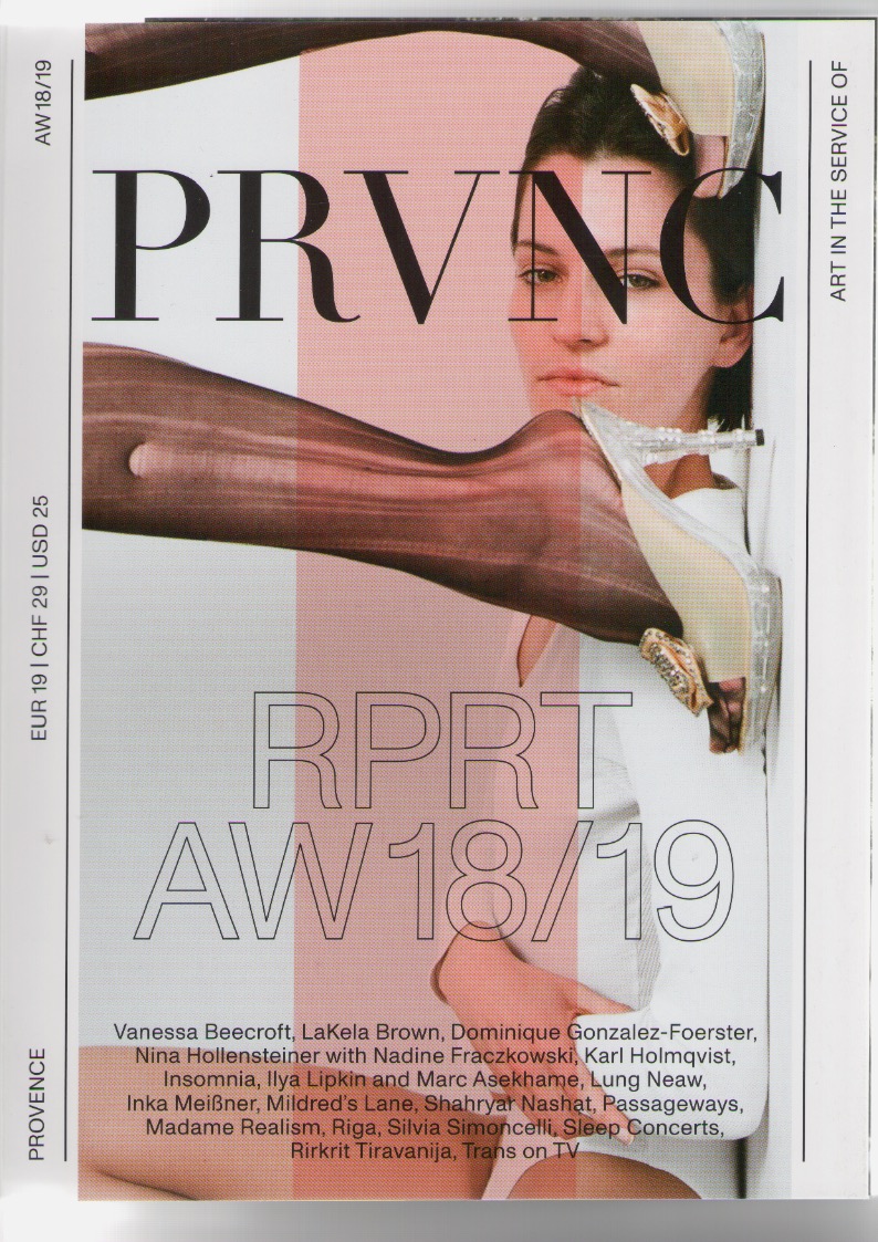 LOICHINGER, Hannes; KASPAR, Tobias (eds.) - PROVENCE Autumn/Winter 2018/2019