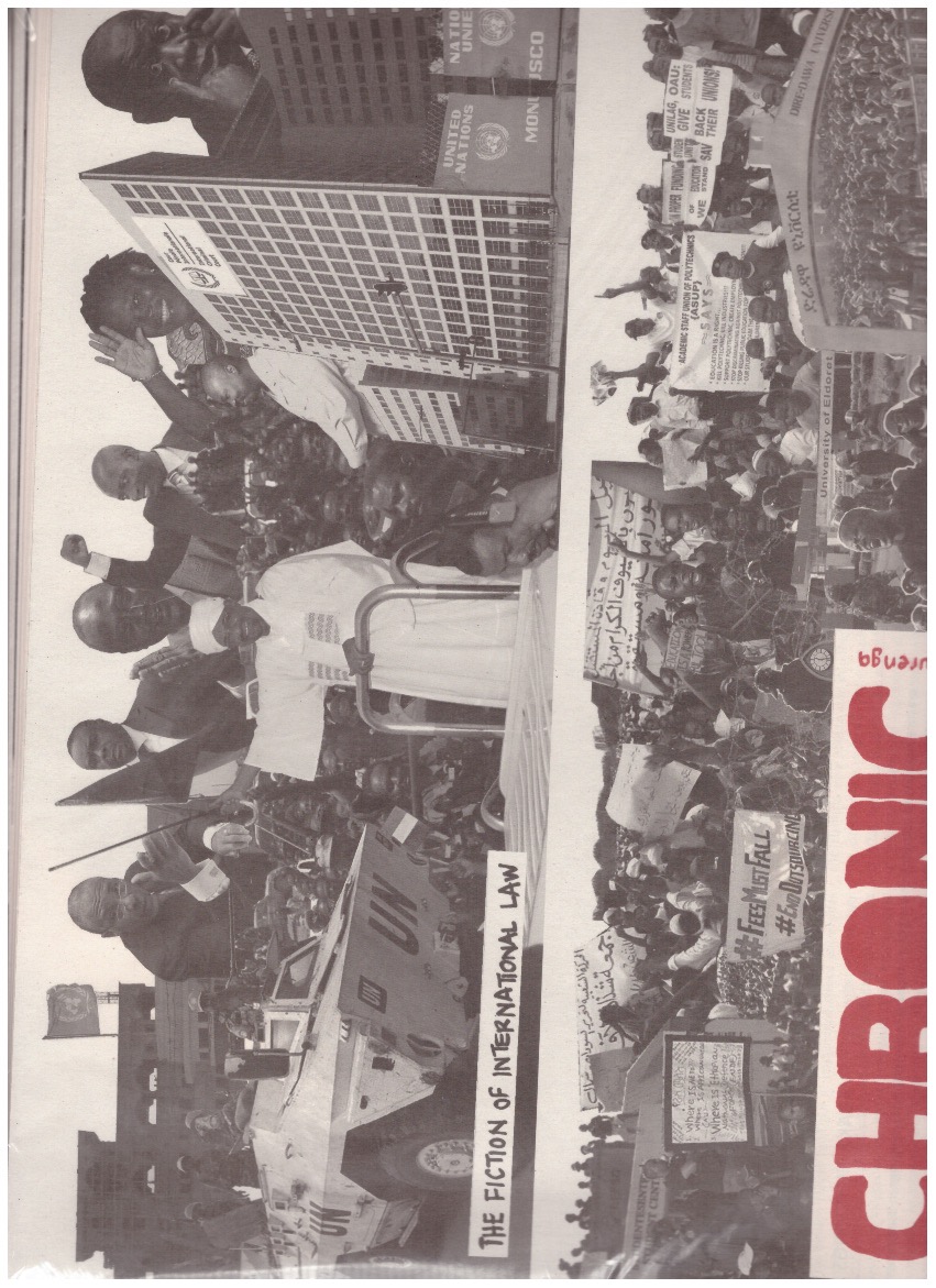 EDJABE, Ntone (ed.) - The Chimurenga Chronic (April 2016)