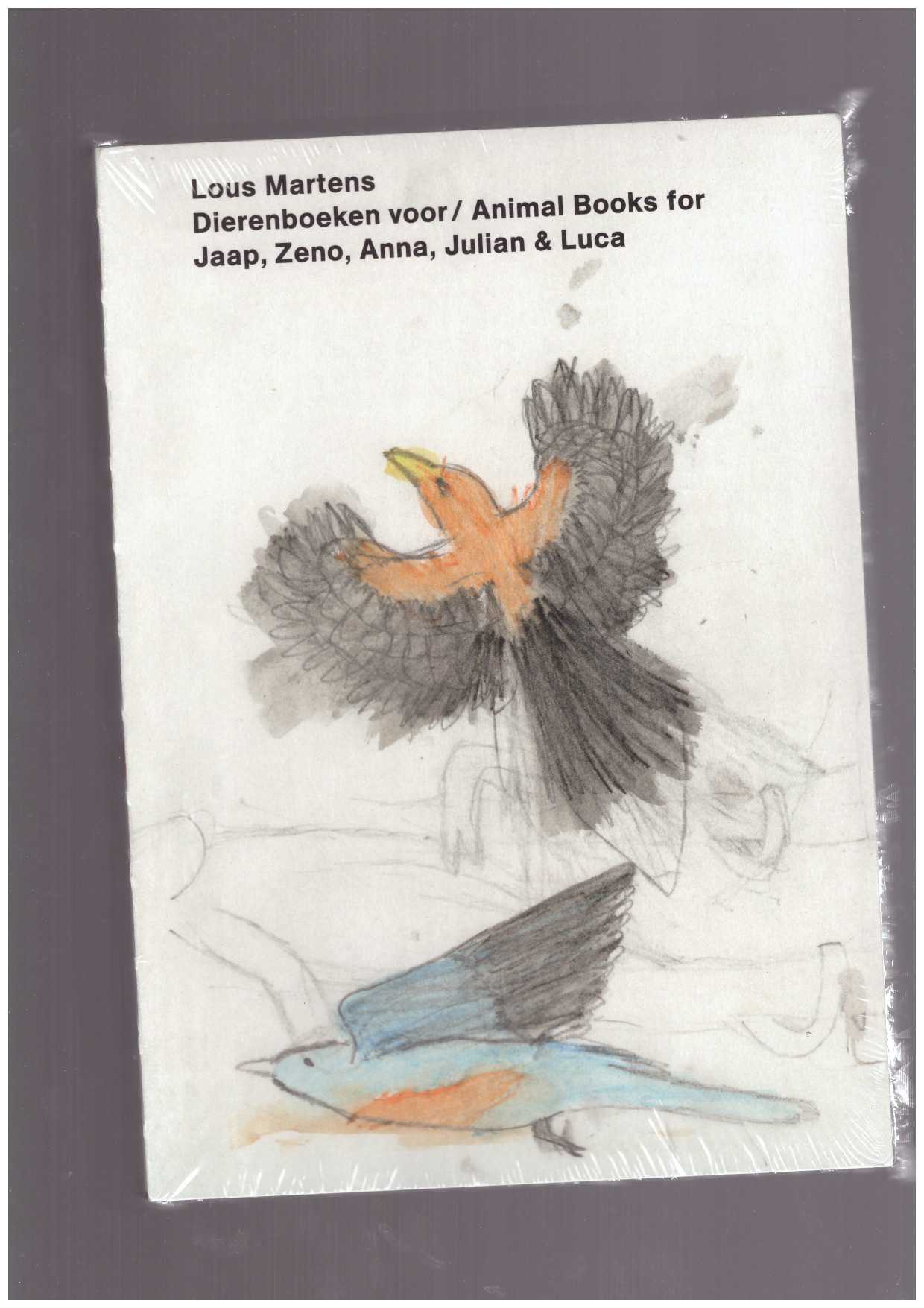 MARTENS, Lous - Animal Books for Jaap Zeno Anna Julian Luca [2nd Edition/New Cover]