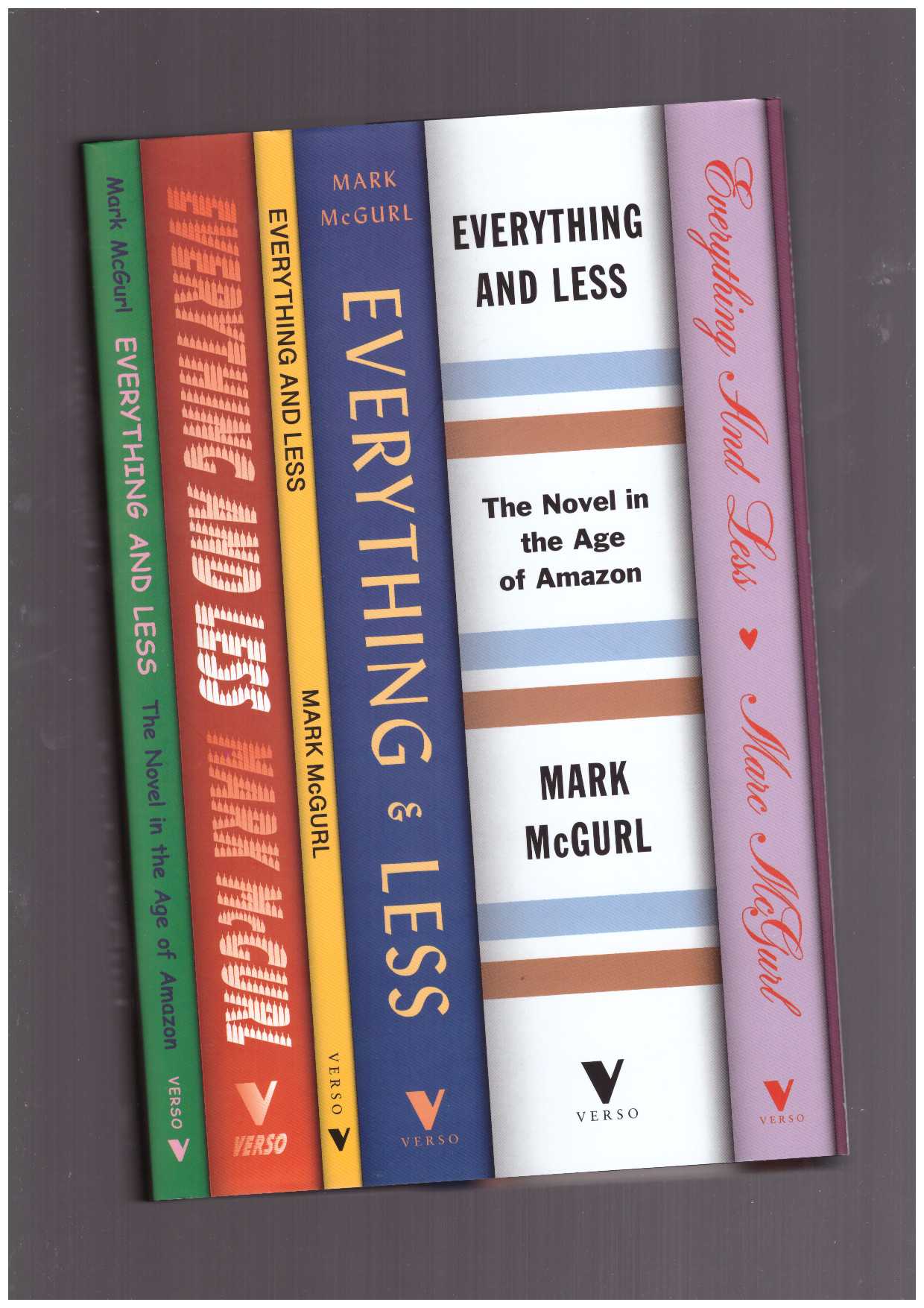 McGURL, Mark - Everything and Less