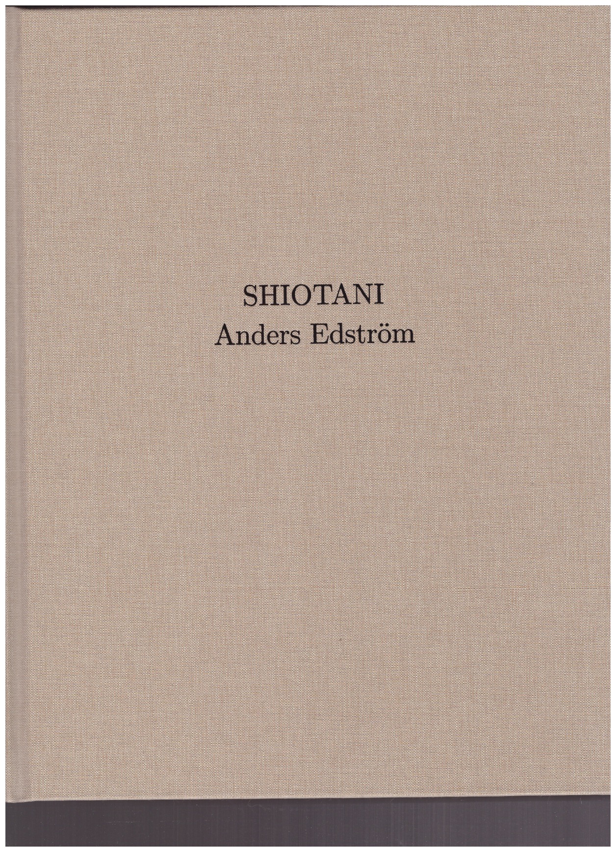 EDSTRÖM, Anders - Shiotani