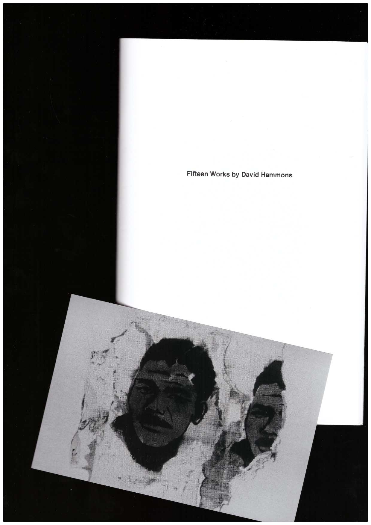 SORRELL, Kwamé (ed.) - Fifteen Works by David Hammons