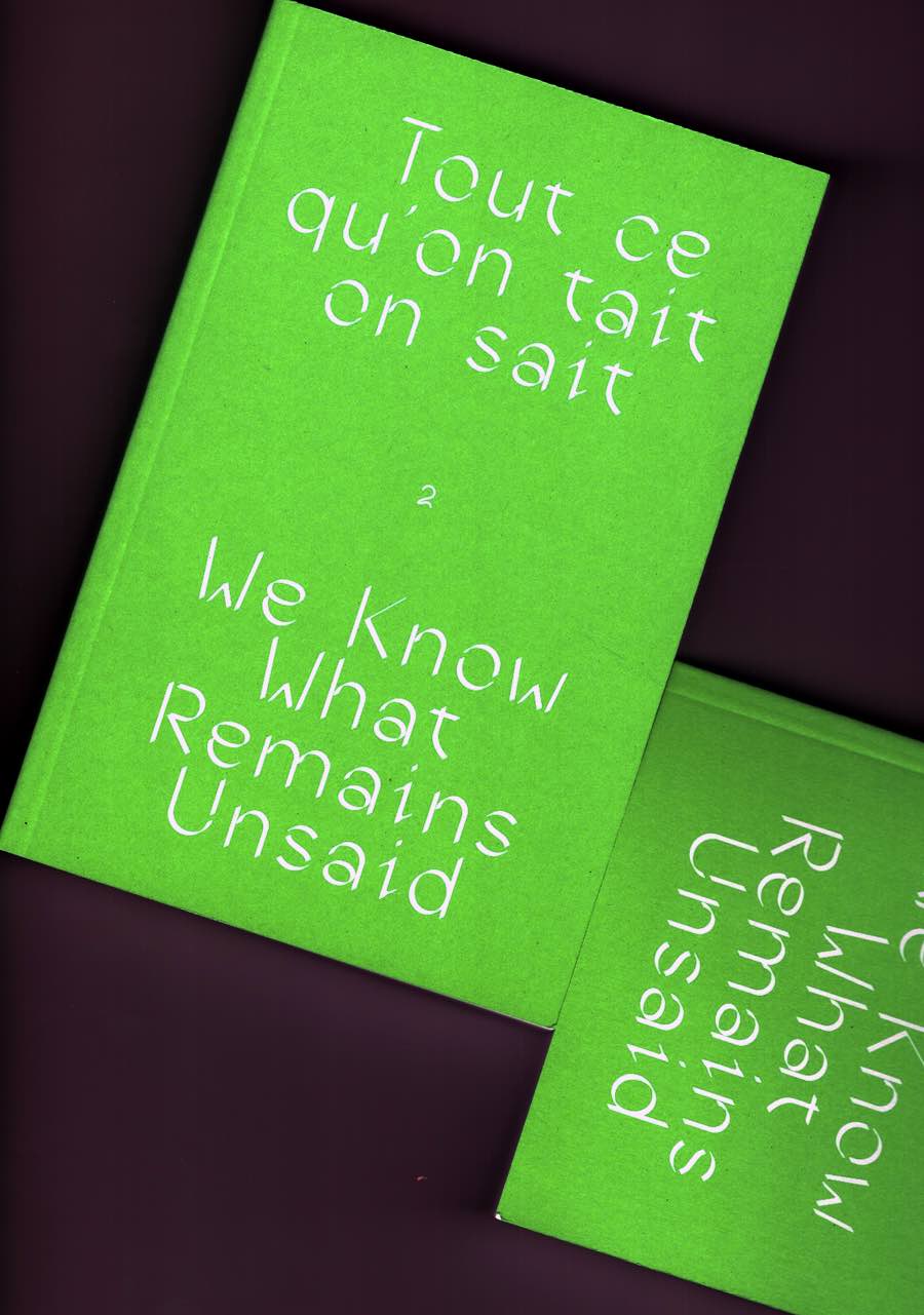 WAGES FOR WAGES AGAINST (eds.) - Wages For Wages Against – Volume 2. Tout ce qu’on tait on sait / We Know What Remains Unsaid