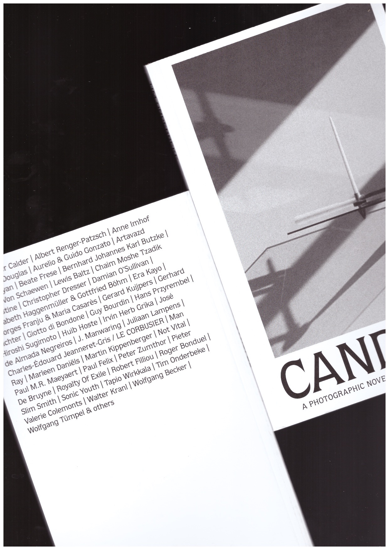 ONDERBEKE, Tim - Candles.  A Photographic Novel