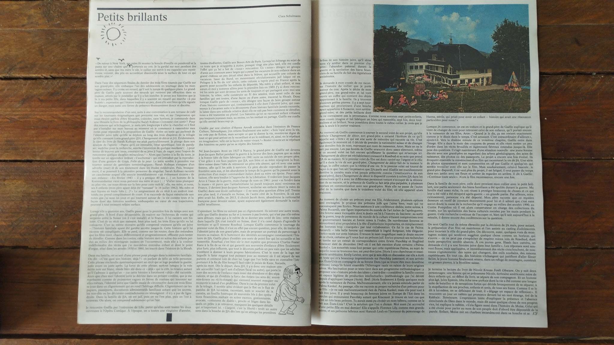 BOUCAND, Gaëlle; LACROIX, Agathe (ed.), PIEL, Manon (ed.) - JJA, Changement de décor, JA