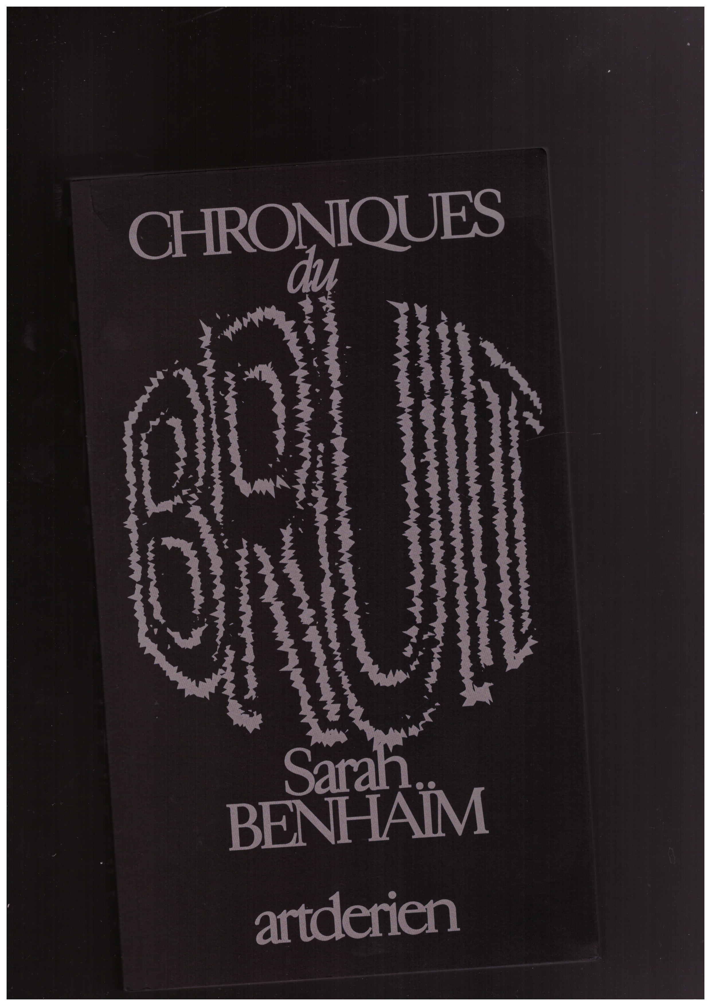 BENHAÏM, Sarah - Chroniques du Bruit