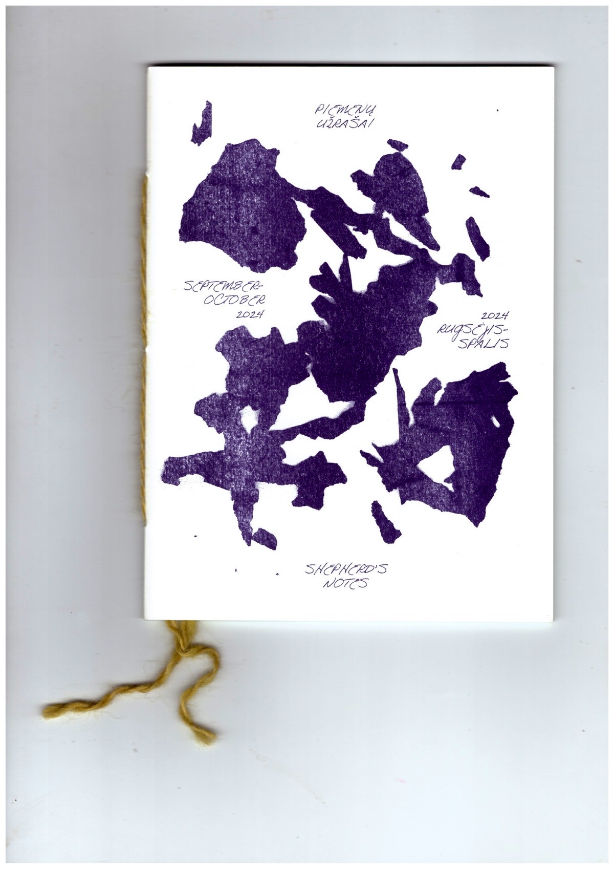 GARBŠTIENĖ, Laura; VENCKĖ, Ugnė (eds.) - Shepherd’s Notes VI / Piemenų užrašai VI [09-10/2024]