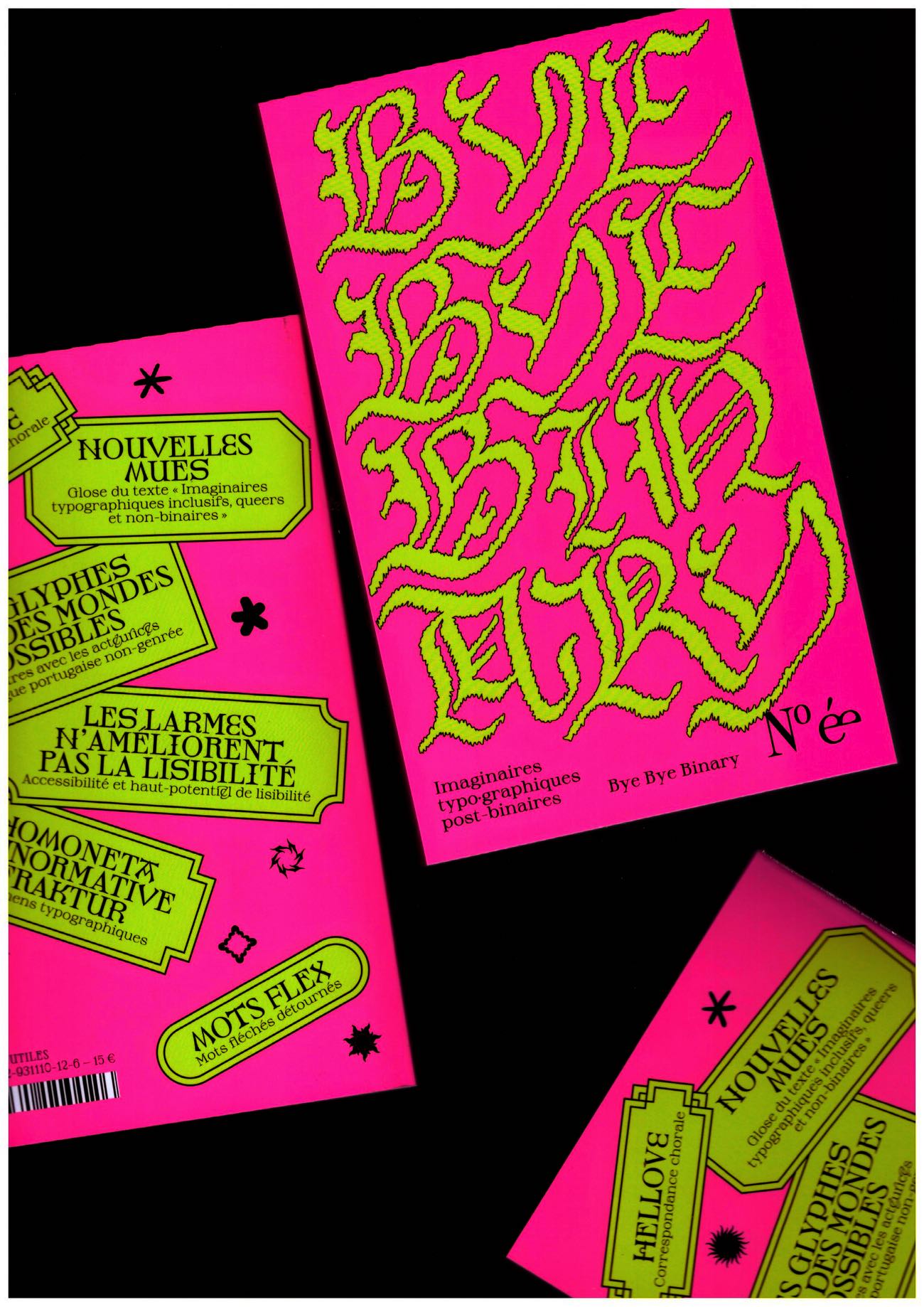 CIRCLUDE, Camille°; ELVEZI, Chloé; LE SIMPLE, David (eds.) - Bye Bye Binary – N° é·e