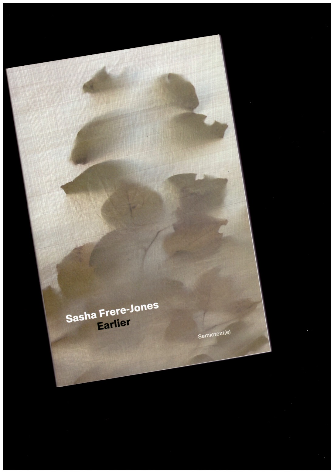 FRERE-JONES, Sasha - Earlier