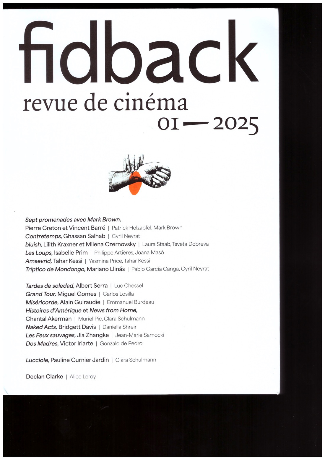 DOBREVA, Tsveta; NEYRAT, Cyril (eds.) - Fidback #01 – 2025