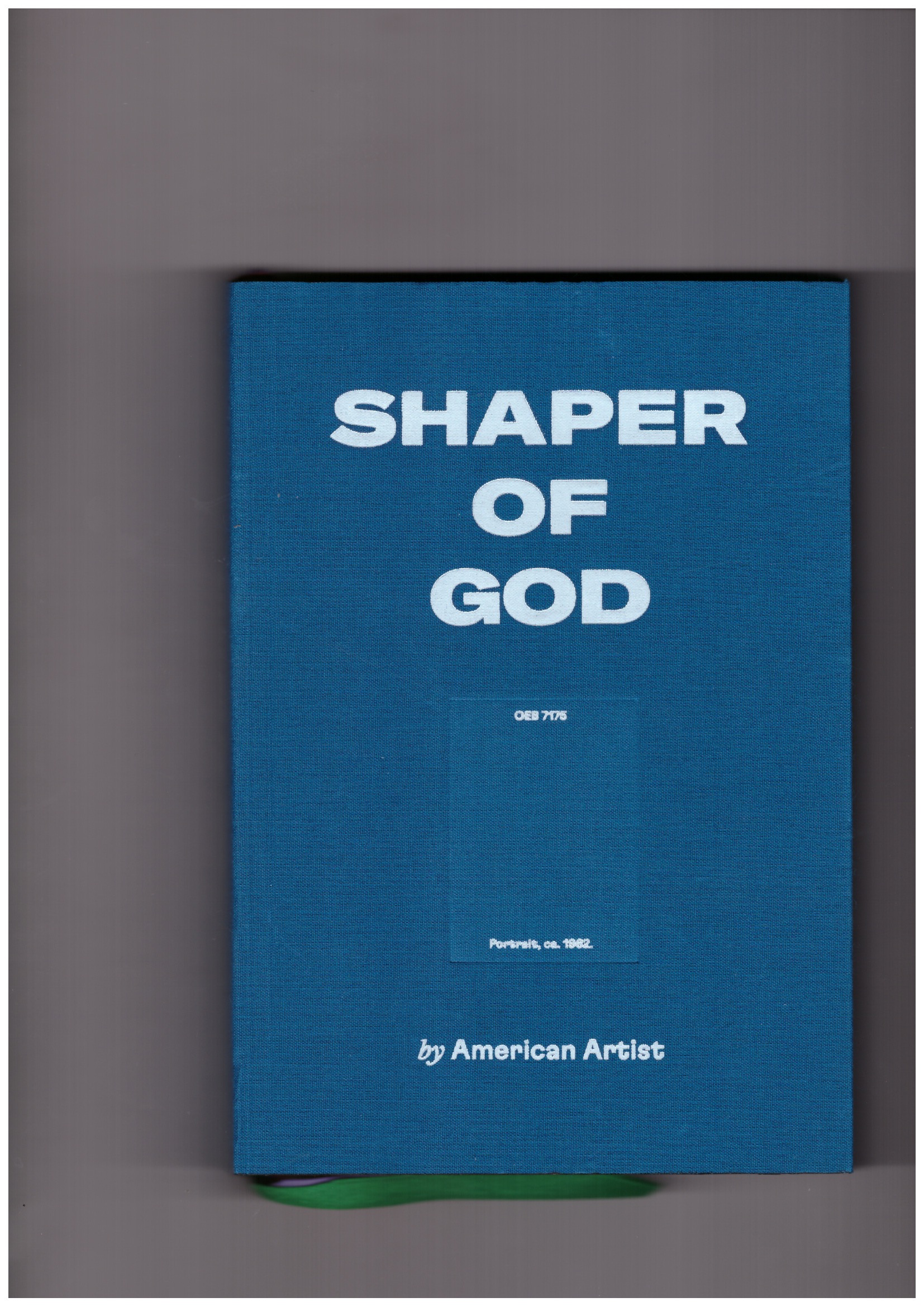 AMERICAN ARTIST;  ALIYU, Zainab (ed.) - Shaper of God