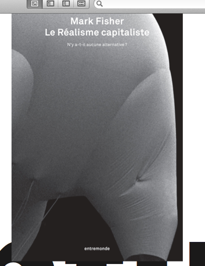 Le Réalisme capitaliste, par Mark Fisher -- booklaunch !