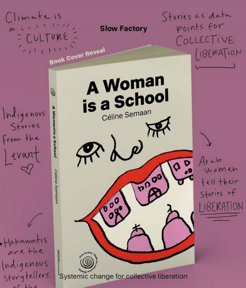 A Woman is a School, book talk with Celine Semaan at Hotel Grand Amour