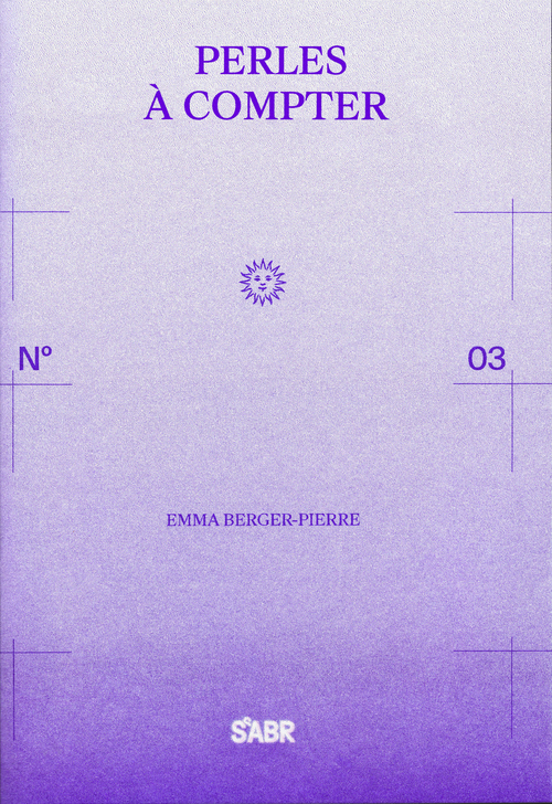 SABR N°3 : Perles à compter (Emma Berger-Pierre) event