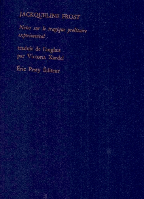 Let’s talk about: le tragique prolétaire expérimental